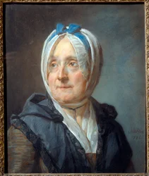 Retrato de Madame Chardin nee Françoise Marguerite Pouget (1707-1791) Pintura Pastel de Jean Baptiste Simeon Chardin (1699-1779) 1775 Sol. 0,46x0,38 m - Retrato de Madame Chardin nee Françoise Marguerite Pouget (1707-1791). Pintura de Pastel de Jean Bapt