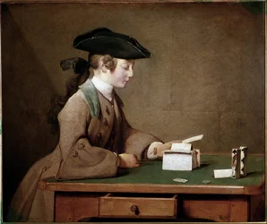 A Casa das Cartas (óleo sobre tela