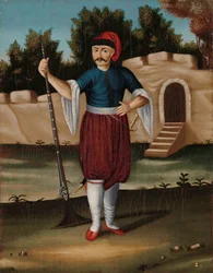Homem da costa albanesa
