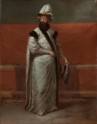 Grão-vizir Nev Ehirli Damat Brahim Pasa, c.1727-30 (óleo sobre tela)