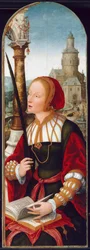 Santa Bárbara, c. 1520.