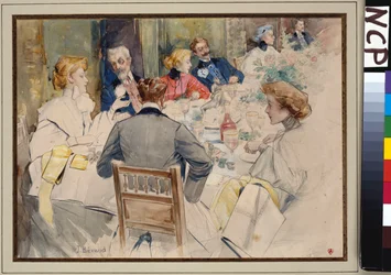 Um jantar elegante