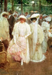 Os Jardins de Paris, ou As Belezas da Noite, 1905 (detalhe de 19977)