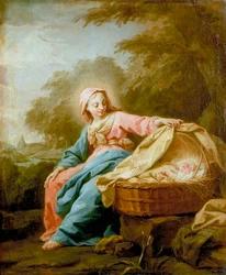 Descanse na fuga para o Egito, 1756
