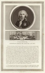 Retrato de Charles Alexandre, visconde de Calonne
