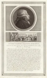 Retrato de honra Gabriel Riqueti, conde de Mirabeau