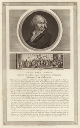 Retrato de Jean Paul Marat