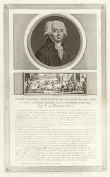 Retrato de Louis Pierre Manuel