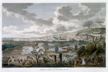 "A Captura de Nápoles, 2 Pluviose, Ano 7" 23 de Janeiro de 1799
