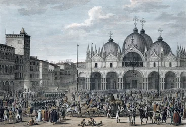 A entrada dos franceses em Veneza, Floreal, Ano 5 de Maio de 1797