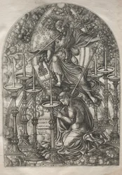 O Apocalipse: São João Vê Sete Castiçais de Ouro, 1546-1556.