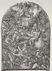 O Apocalipse: O Anjo ao Sol Chamando as Aves de Rapina, 1500.