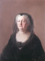 Isabel Cristina de Brunswick-Wolfenbüttel, imperatriz da Alemanha (1691-1750), esposa do imperador do Sacro Império Romano Carlos VI (1685-1740), 1743-44