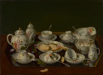 Natureza-morta: serviço de chá, c. 1781-3