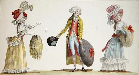 Fantasias masculinas e femininas na França
