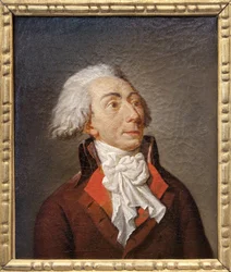 Retrato de Michel Lepeletier de Saint-Fargeau (1760-1793), político e advogado francês, muito ativo como membro da Convenção durante a Revolução; elaborou um plano nacional de educação com base no de Condorcet, cujas ideias seriam retomadas por J