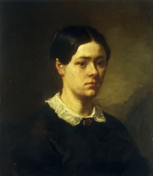 Retrato de Madame JF Millet, c.1844