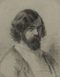 Retrato de Narcisse Virgile Díaz de la Peña, 1848.