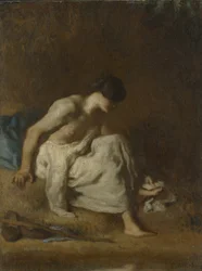 O banhista, 1846-48
