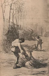 Os lenhadores, c1853