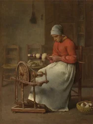 Mulher girando, c.1855-60