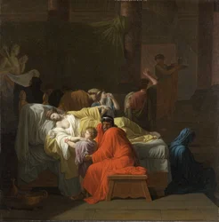 A morte de Alcestis, 1794
