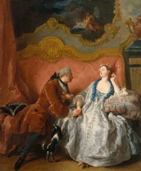 A declaração de amor, c. 1724