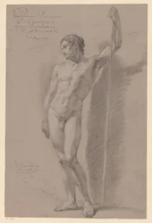 Nu masculino em pé, visto de frente (1º prémio 1776)