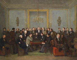 Jogo épico de xadrez entre Pierre Saint Amant e Howard Staunton em 1843