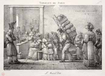 Cenas de Paris: a loja de penhores.