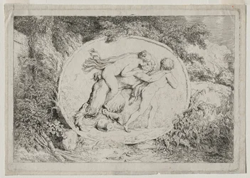 Bacanal: Ninfa Montada em um Sátiro, 1763.
