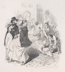 Só em todos os lugares há torneiras, regadores de qualquer formato, pás e potes de qualquer tamanho..., 1843.