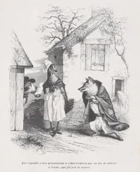 Ela respondeu aos meus protestos e xingamentos com um tom de zombaria tão frio que jurei..., ca. 1837-47.