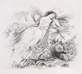 O Sylph de The Complete Works of Béranger, 1836.