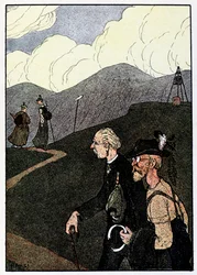 Vogesen Bilder (imagens dos Vosges) ; Promenade sur les cretes