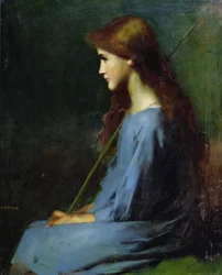 Pequena pastora, do século XIX,