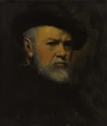Auto-retrato, c. 1890.