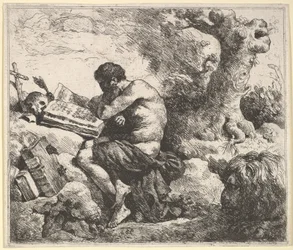 São Jerônimo em uma paisagem, 1762-63.
