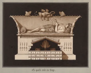 O que ela vê em um sonho, ca 1794.