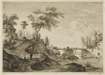 A ponte de madeira