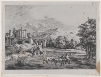 Vista do Templo de Vesta, 1774.