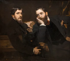 Retrato dos meus dois filhos