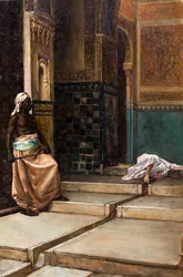 A fase de execução na Alhambra de Granada (pormenor)