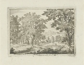 Paisagem fluvial arborizada