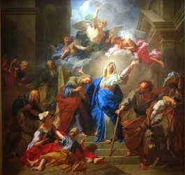 Francês: La Visitation de la Vierge (Le Magnificat) Visitação da Virgem, de Jean Jouvenet