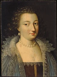 Retrato de uma senhora, provavelmente Marie de Rohan-Montbazon, duquesa de Luynes Then de Chevreuse
