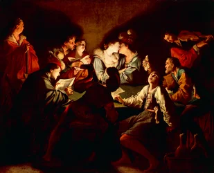 Concerto nocturno, c.1621/2 (óleo sobre tela)