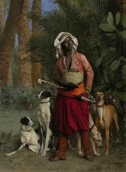 O mestre negro dos cães de caça