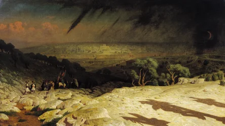 Jerusalém (Gólgota, Consummatum Est, Crucifixão) 1867 (óleo sobre tela)