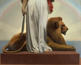 A República por Gerome Jean Leon (1824 - 1904) (alegoria - 1848); Mairie des Lilas